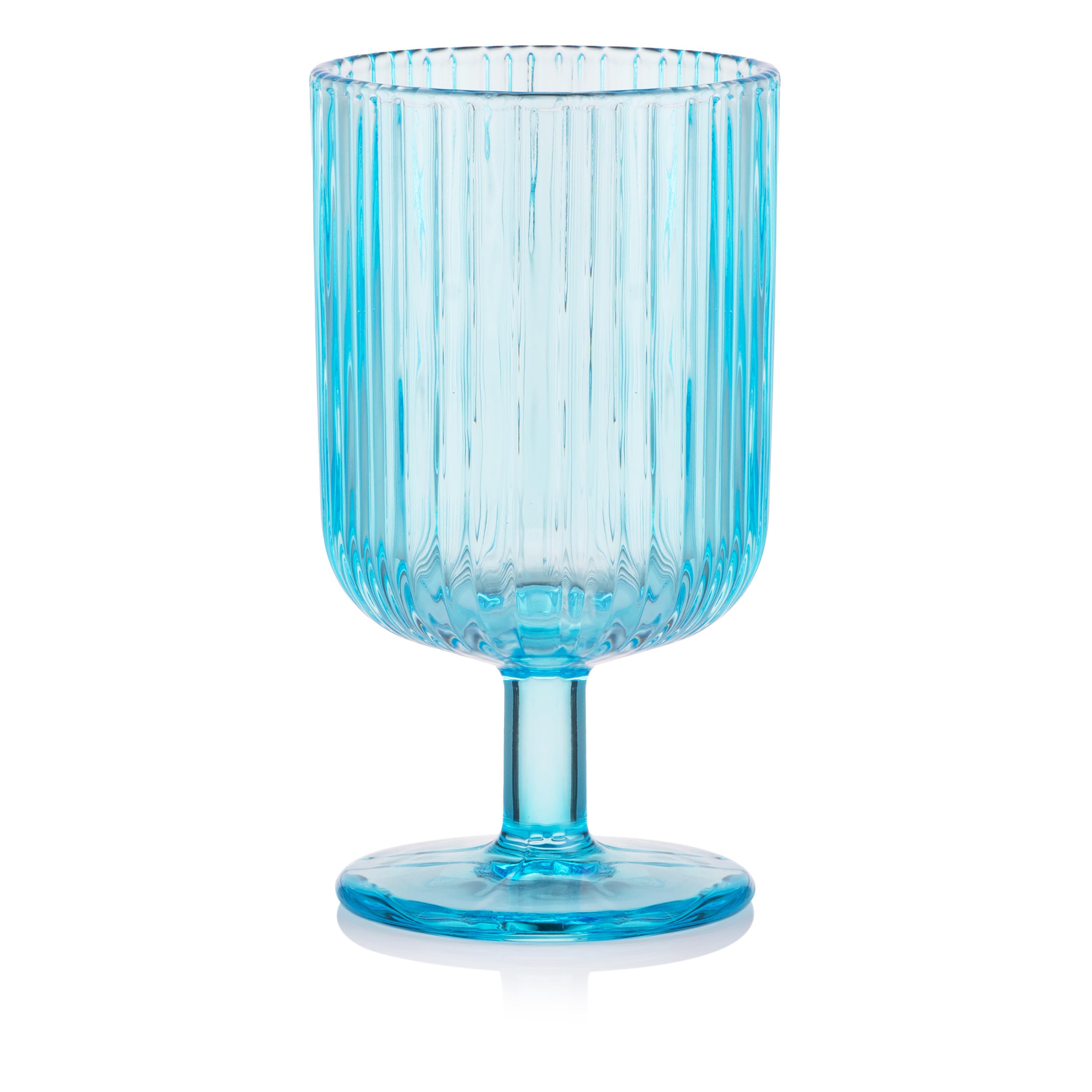 Набір келихів низьких Ardesto 2 шт. по 300 мл Блакитний (AR2630GBL) - фото 2 Набір келихів низьких Ardesto 2 шт. по 300 мл Блакитний (AR2630GBL) - фото 2