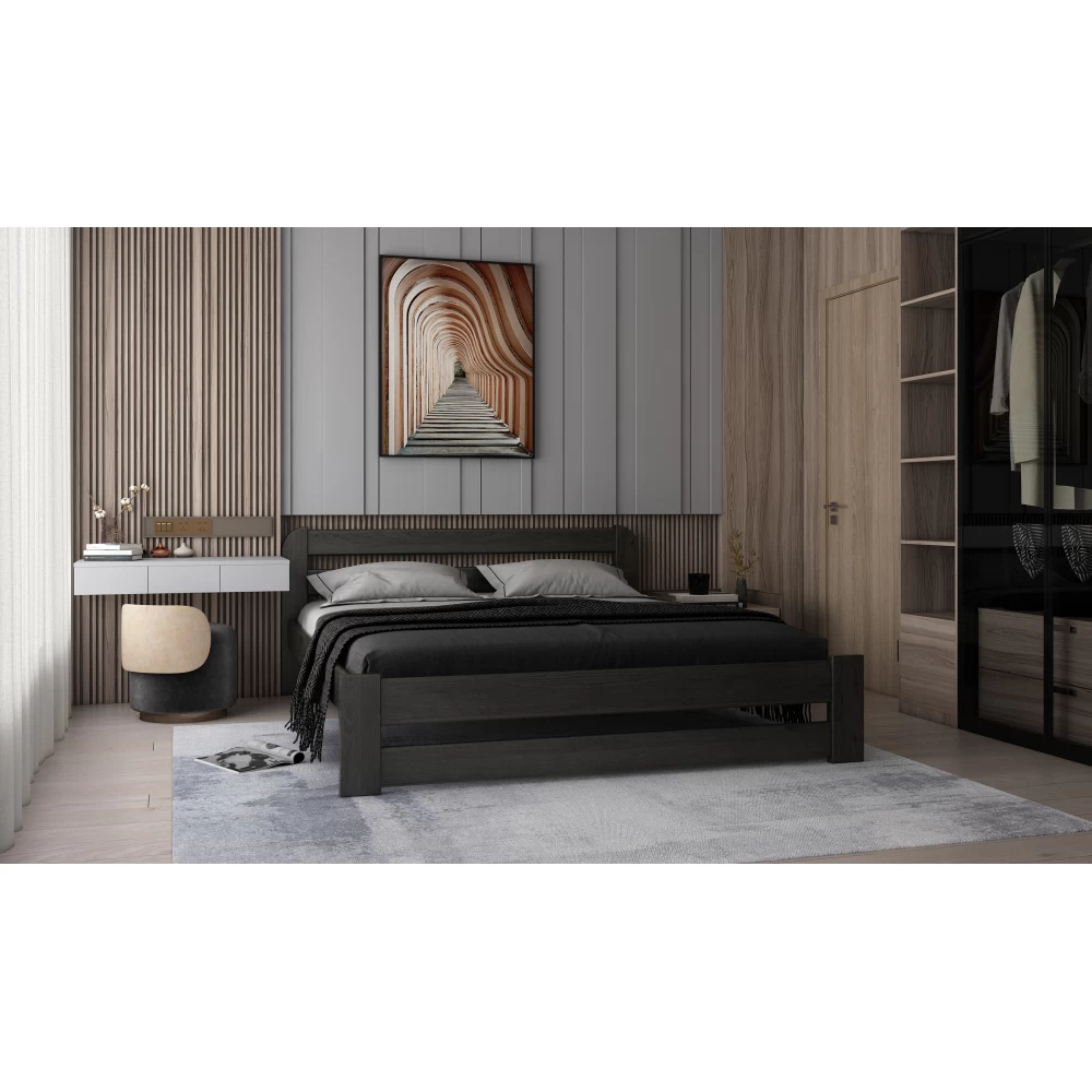 Кровать деревянная Честер 180х200 см Гнилая вишня Кровать деревянная Честер 180х200 см Гнилая вишня