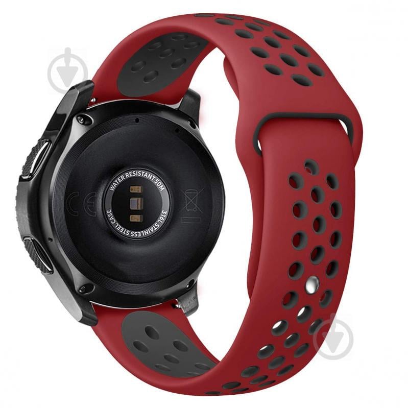 Ремешок BeWatch sport-style для Samsung Gear 3 Red-Black (1020131) Ремешок BeWatch sport-style для Samsung Gear 3 Red-Black (1020131)