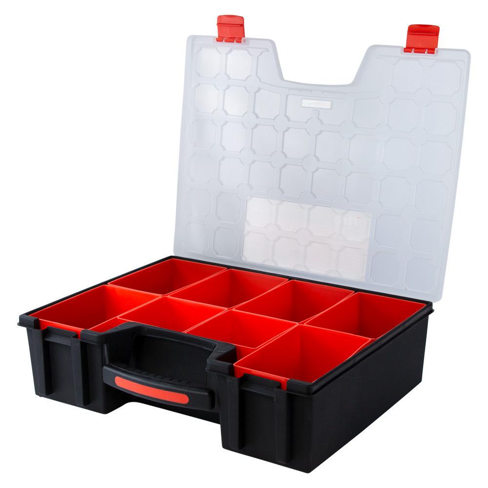 Органайзер пластиковый Ultra 8 отсеков 410x330x110 мм (7417262) - фото 2 Органайзер пластиковый Ultra 8 отсеков 410x330x110 мм (7417262) - фото 2