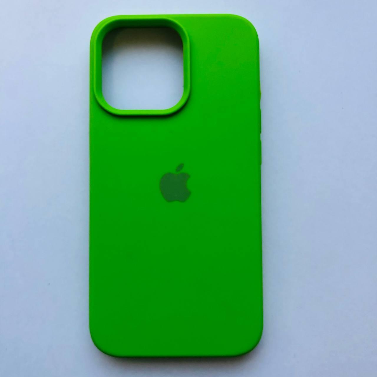 Чехол Silicone Case для Apple iPhone 13 Pro Green