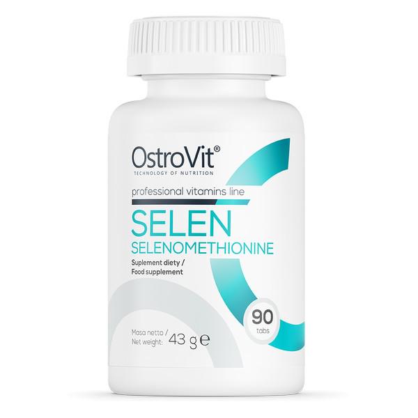 Натуральная добавка OstroVit Selen Selenomethionine 90 таблеток