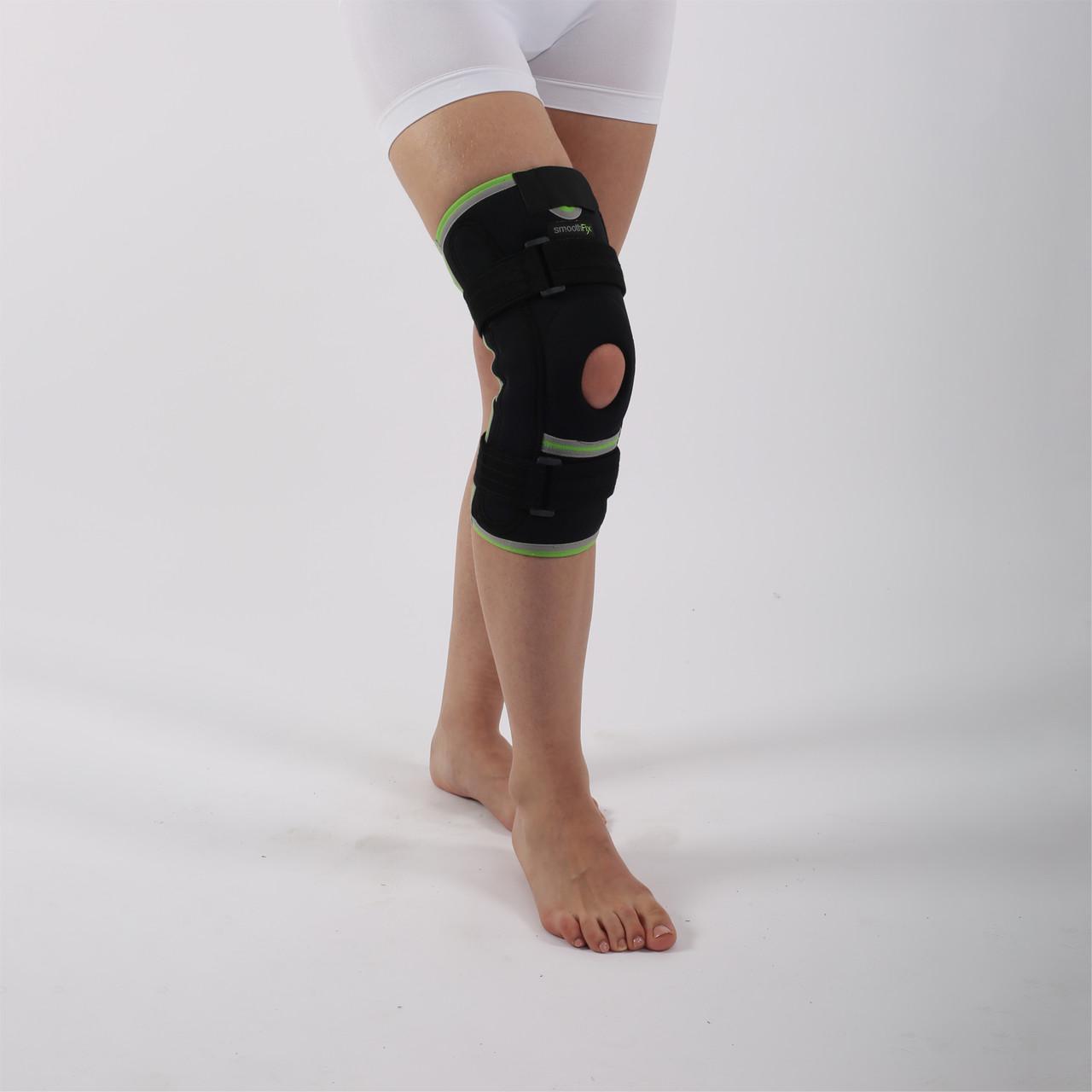 Наколенник с боковыми пружинами и ремнями Orthopedics MEDICAL SMT2103 неопреновый S (1801955089) - фото 4
