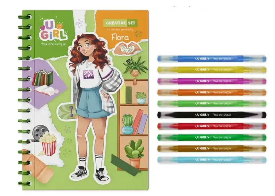 Набір креативної творчості UGIRL Flora 300955 DoDo - фото 3 Набір креативної творчості UGIRL Flora 300955 DoDo - фото 3