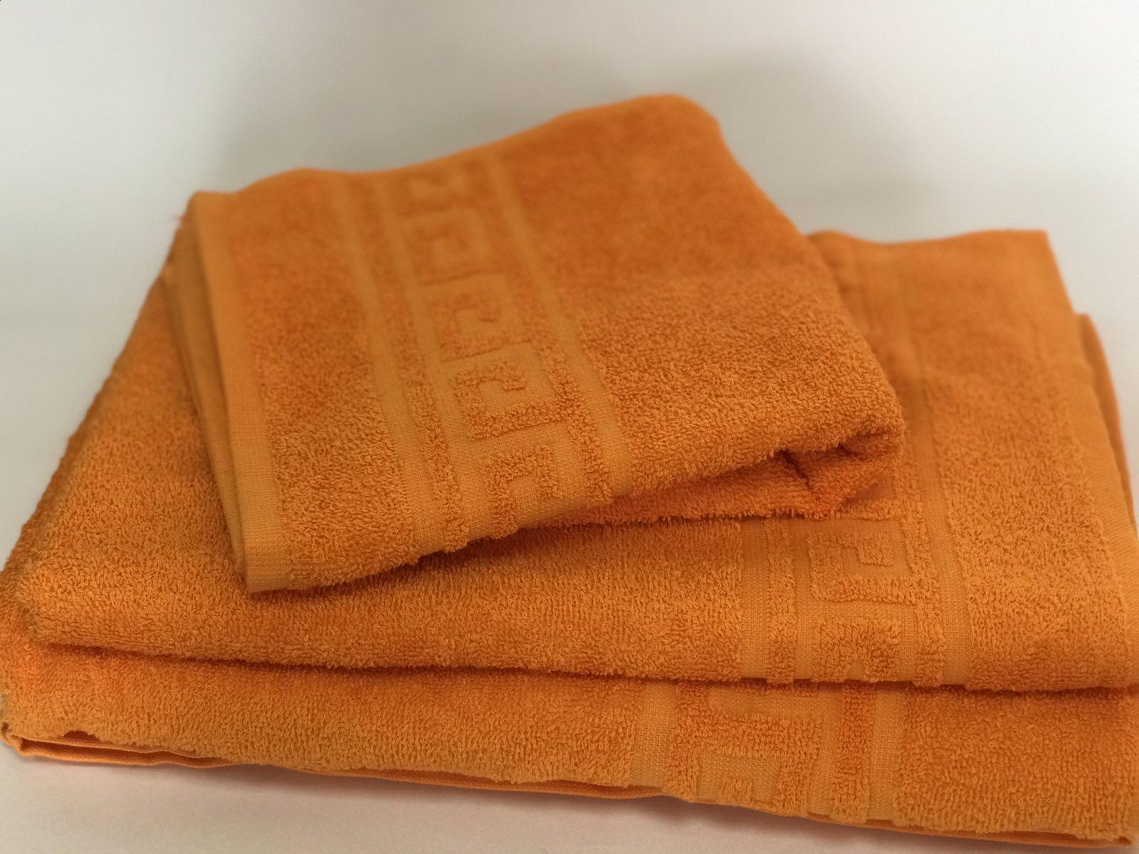 Полотенце махровое 40х70 см 400 г/м2 Оранжевый (1303079) - фото 2 Полотенце махровое 40х70 см 400 г/м2 Оранжевый (1303079) - фото 2
