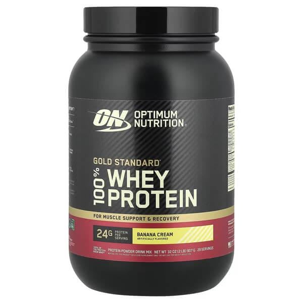Сывороточный протеин ON Gold Standard 100% Whey Protein 900 г Банан (OPN-02956)