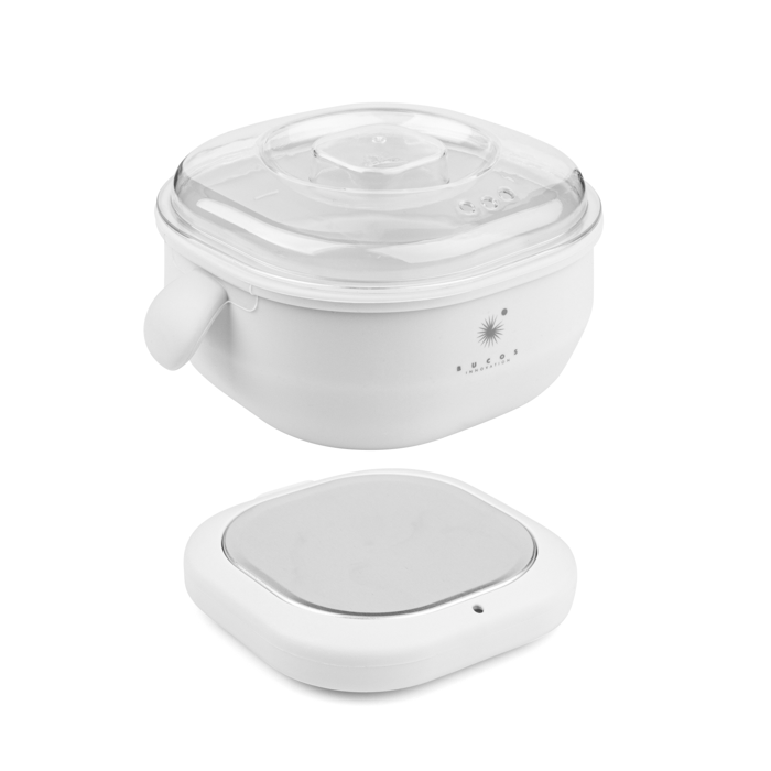 Воскоплав BUCOS SL-400 SILICONE EDITION для воска в гранулах/таблетках 100W 400 мл White (SL-400W)