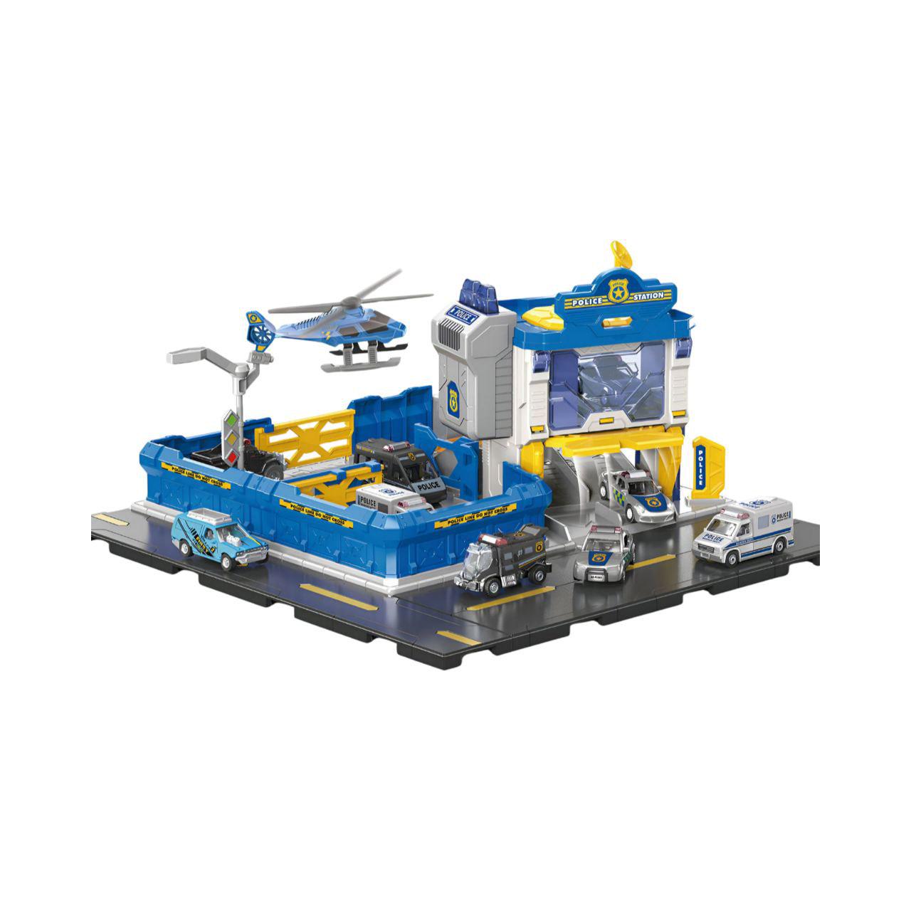 Игровой гараж с подсветкой и звуковыми эффектами/машинками в коробке (SK 6601)