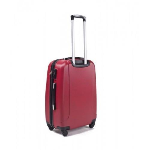 Чемодан пластиковый WIngs 310 средний Красный - фото 2 Чемодан пластиковый WIngs 310 средний Красный - фото 2