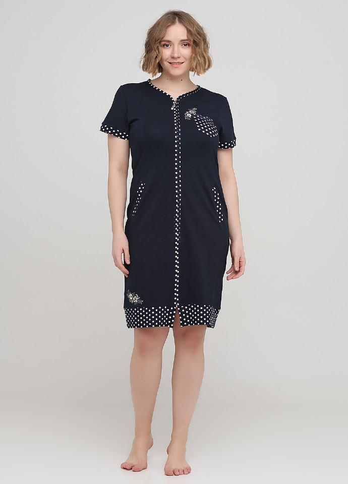 Халат Wild Love 2XL темно-Синий (82381)