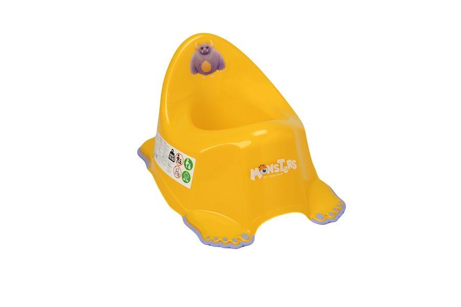 Горщик Tega Baby MN-001-124 Монстрики з протиковзкою гумою Жовтий (5902963004673) Горщик Tega Baby MN-001-124 Монстрики з протиковзкою гумою Жовтий (5902963004673)