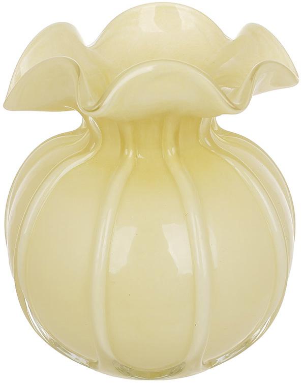 Ваза стеклянная Toulouse 13х15,5 см Желтый