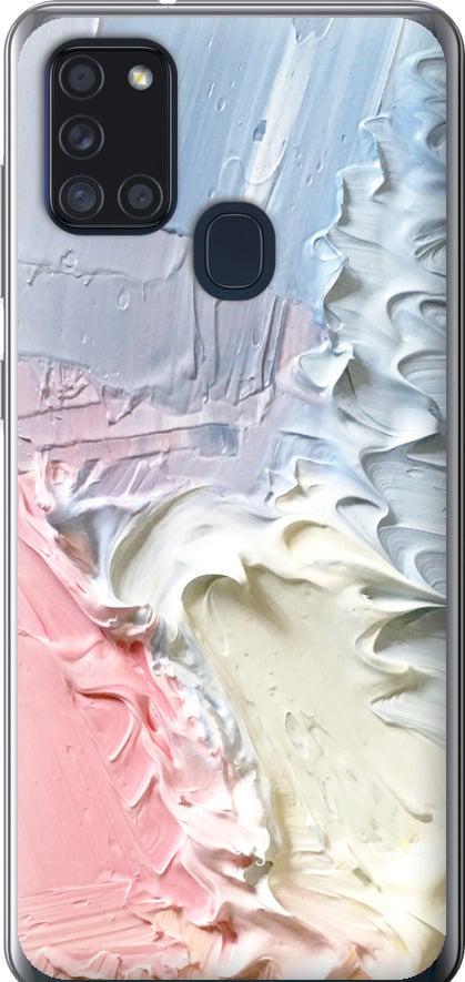 Чехол на Samsung Galaxy A21s A217F Пастель v1 (3981t-1943-42517)