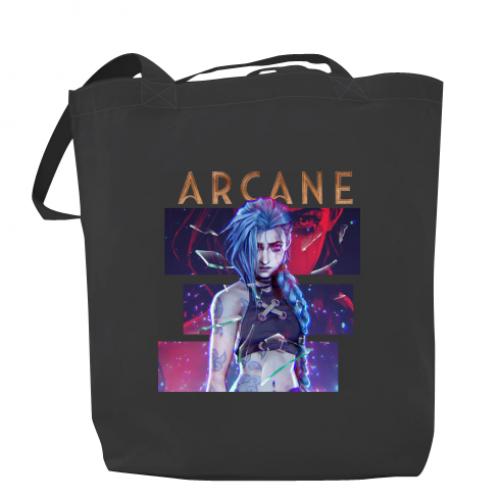 Шоппер Arcane 37x41 см Темно-серый (9885891-28-159963)