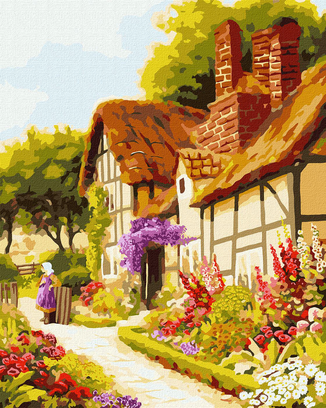 Картина за номерами Ideyka Казковий будинок кно2200 40x50 см (MTT-160463)