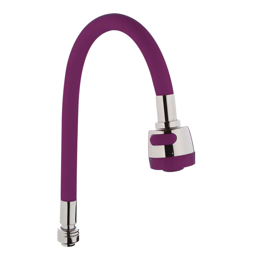 Излив силиконовый Zerix SPS-01 Violet (ZX2631)