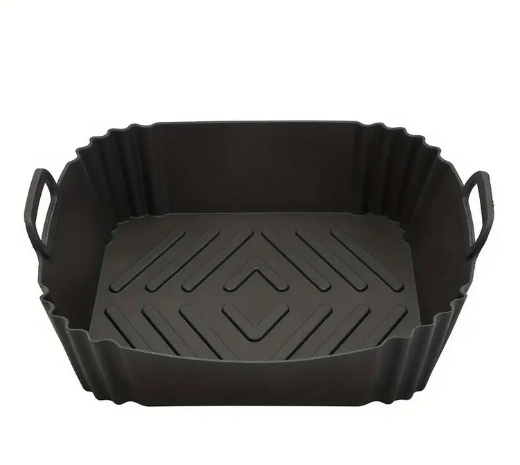 Форма силіконова для аерогрилів та аерофритюрниць Чорний (SAM-90287) Форма силіконова для аерогрилів та аерофритюрниць Чорний (SAM-90287)