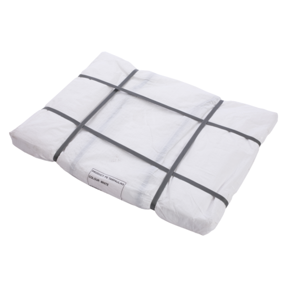 Пленка защитная полиэтиленовая тканая 3,3x50 м 165 м2 120 г/м2 Белый (350005)