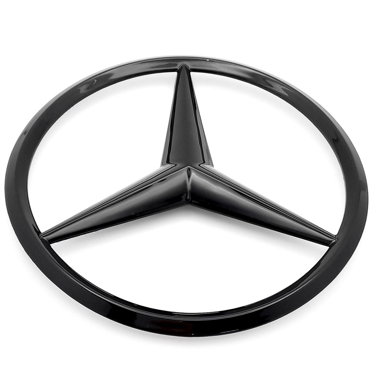 Эмблема Mercedes 89х89 мм Черный (A253 817 00 16 GLA GLC X253)
