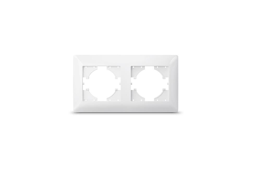 Рамка TITANUM STANDARD 2-постова горизонтальна Білий (12640)