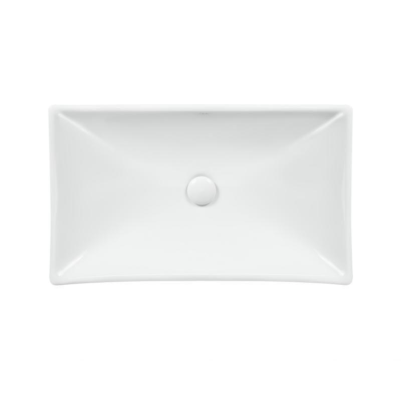 Раковина-чаша Q-tap Crow с донным клапаном White (QT05117065HW)