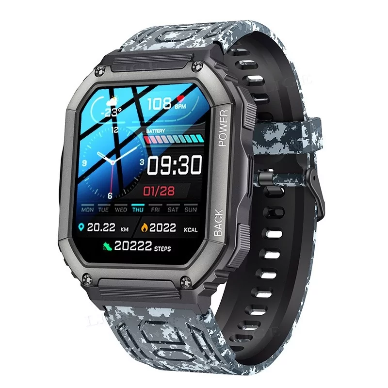 Смарт-часы наручные мужские Lige BW0417 GPS-трекинг Черный Смарт-часы наручные мужские Lige BW0417 GPS-трекинг Черный