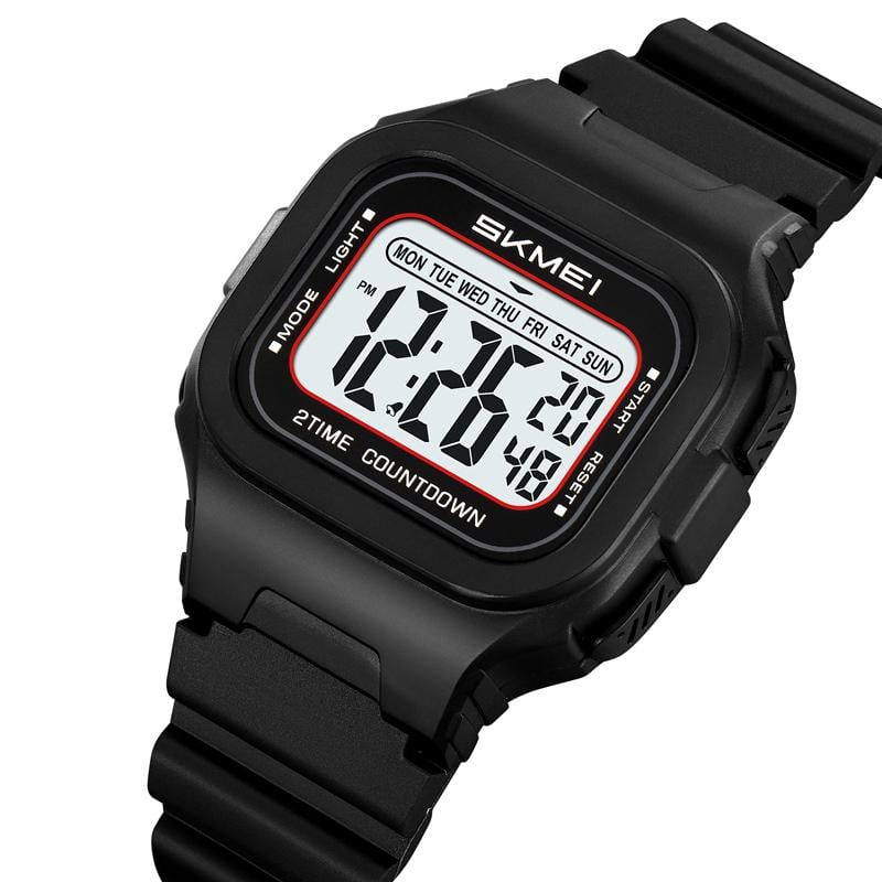 Наручний годинник Skmei 2343BKWT цифровий Чорний (31845206)