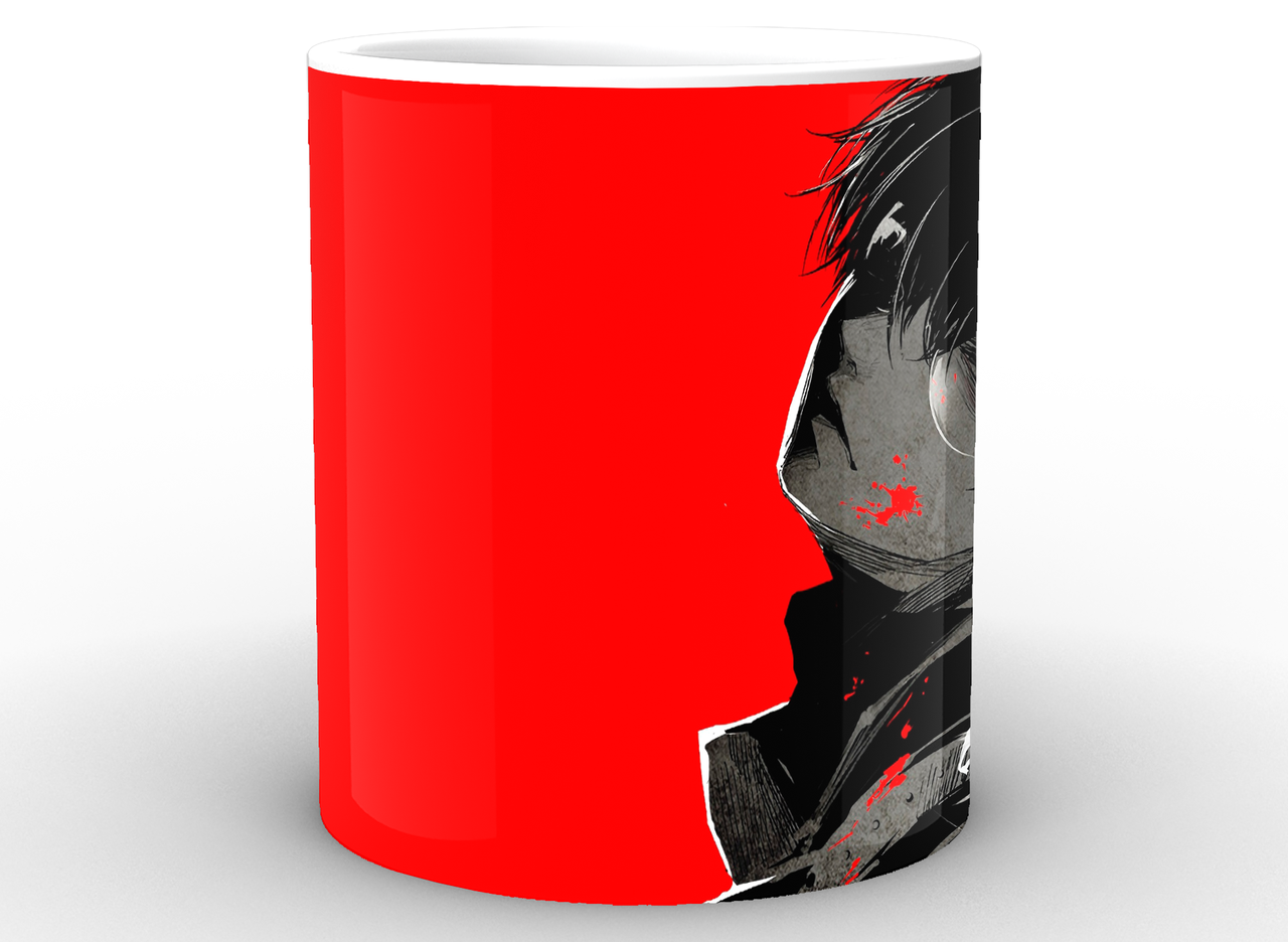 ᐉ Чашка Gee! Tokyo Ghoul Токийский гуль красный фон Белый TG.02.025 ...