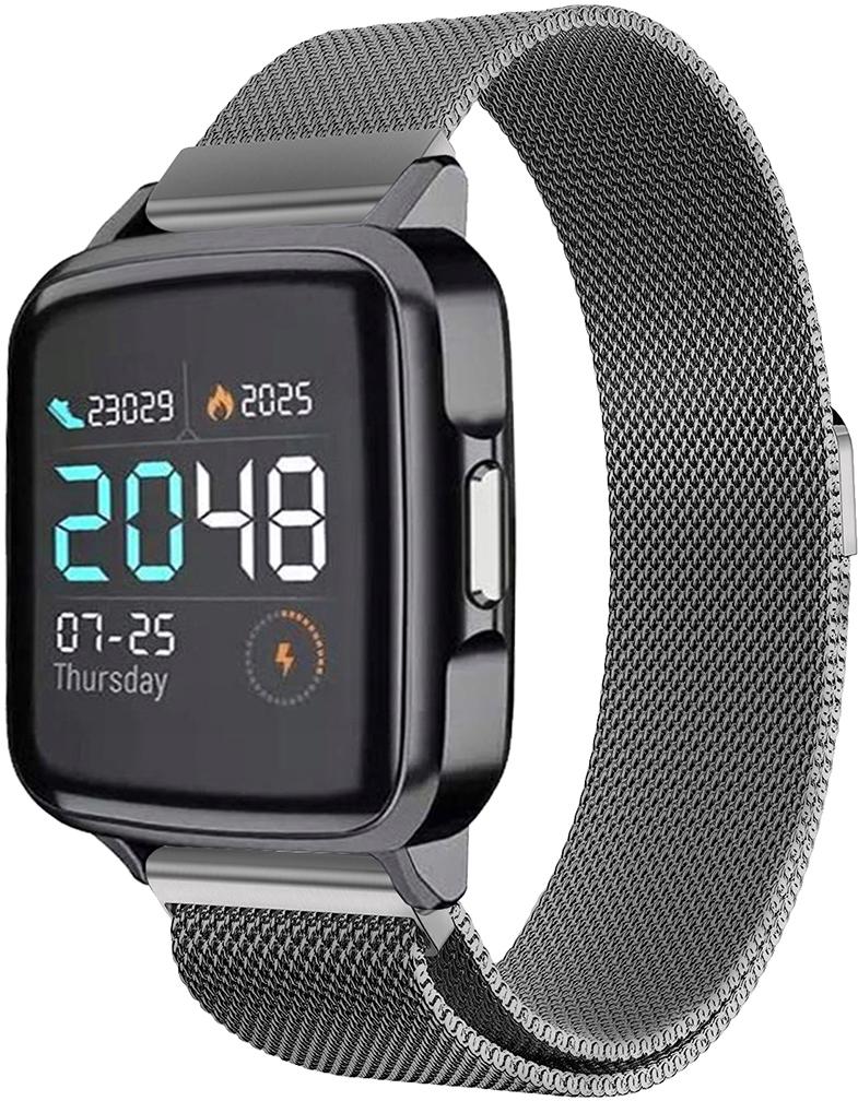 Ремешок Миланская петля Milano Haylou Smart Watch 2 LS02 Grey (19150)
