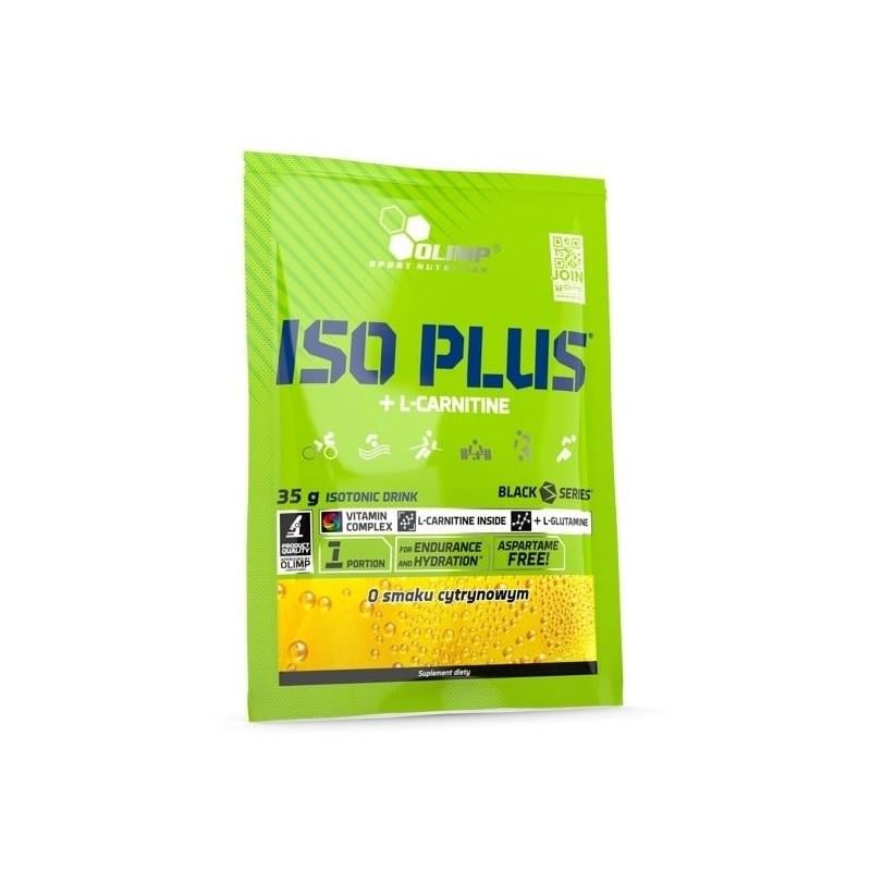 Изотоник-энергетик Iso Plus/L-Carnitine 35 г Lemon