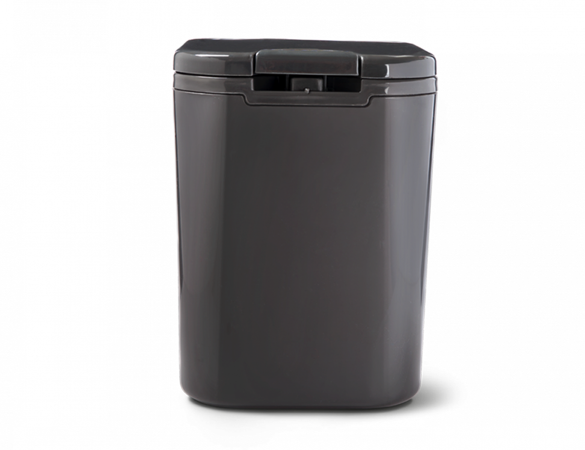 Відро для сміття настільне з кришкою BIN-06 2 л Antracite