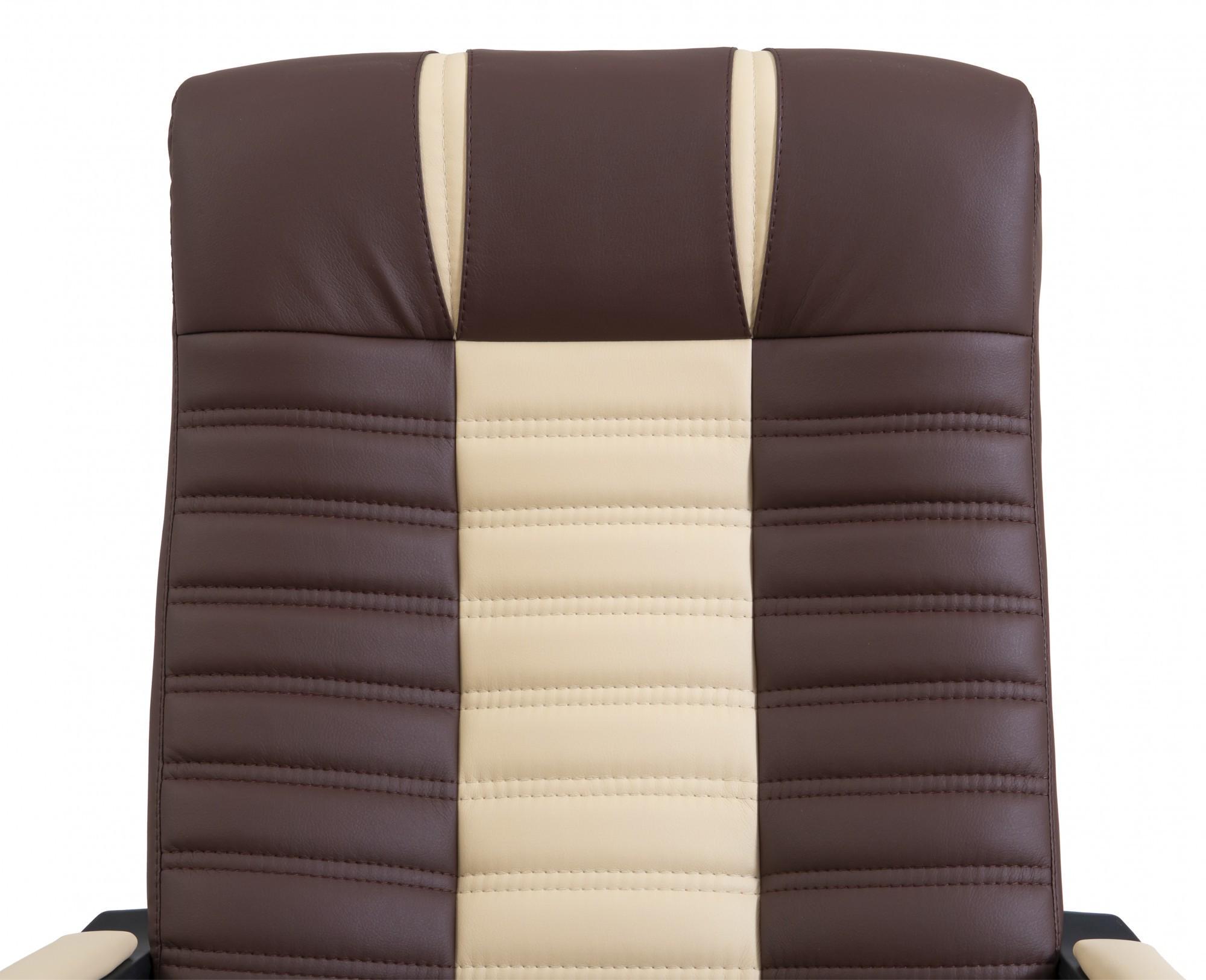 Кресло офисное компьютерное Atlant Fly 2231-2207 Подлокотник Рич ПлаStick М3 MultiBlock Бежево-коричневый - фото 5 Кресло офисное компьютерное Atlant Fly 2231-2207 Подлокотник Рич ПлаStick М3 MultiBlock Бежево-коричневый - фото 5