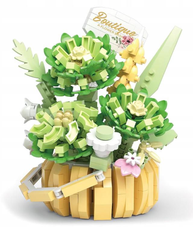 Конструктор Tenderness серия Flower Basket Цветочная корзина Волшебник страны Оз 524 детали Green (2104619293) Конструктор Tenderness серия Flower Basket Цветочная корзина Волшебник страны Оз 524 детали Green (2104619293)