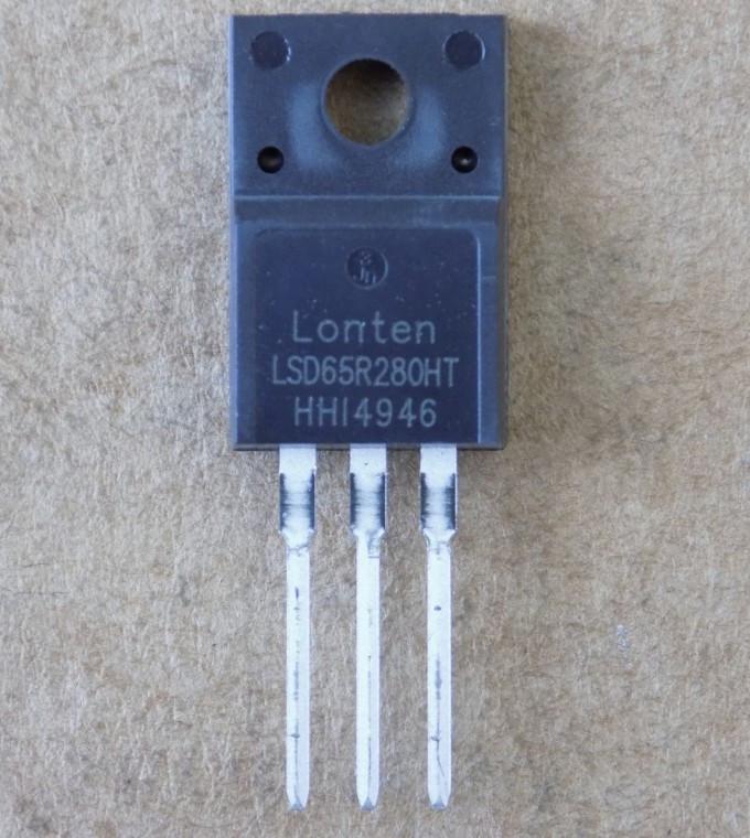 Транзистор LSD65R280HT/TO220F (49288)