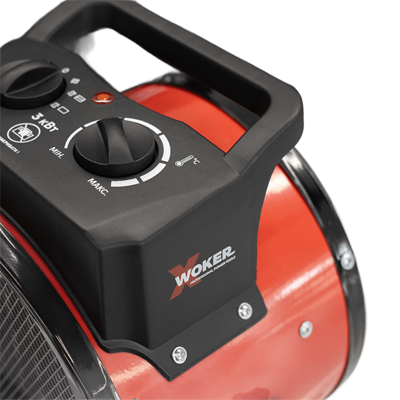 Пушка тепловая X-Woker XW-3000 3 кВт 220 В (29739416) - фото 4 Пушка тепловая X-Woker XW-3000 3 кВт 220 В (29739416) - фото 4