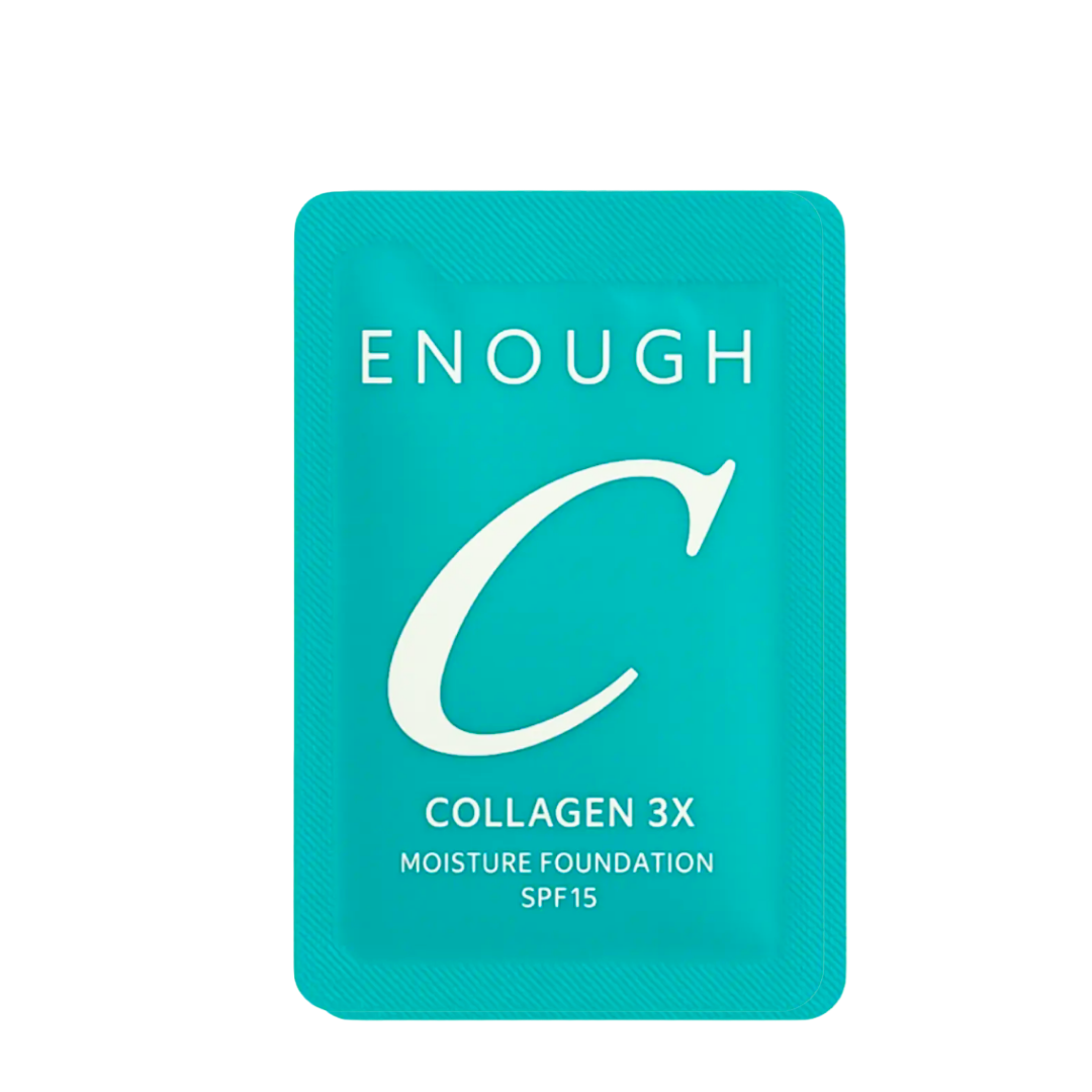 Тональний крем з колагеном Enough Collagen 3x Moisture Foundation SPF 15 1 мл 13N Light Beige/Світлий бежевий