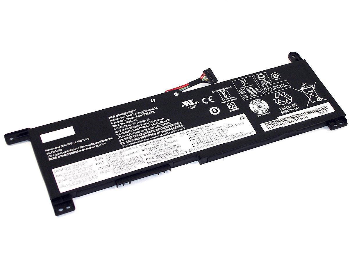 Аккумулятор для ноутбука Lenovo L19M2PF0 IdeaPad 1-14AST 7,5 V 4535 mAh (076547)