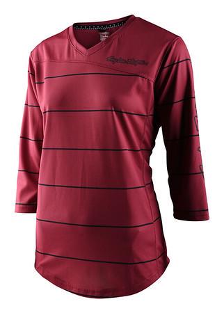 Джерсі TLD WMNS MISCHIEF JERSEY PINSTRIPE ELDERBERRY XS (359317011)