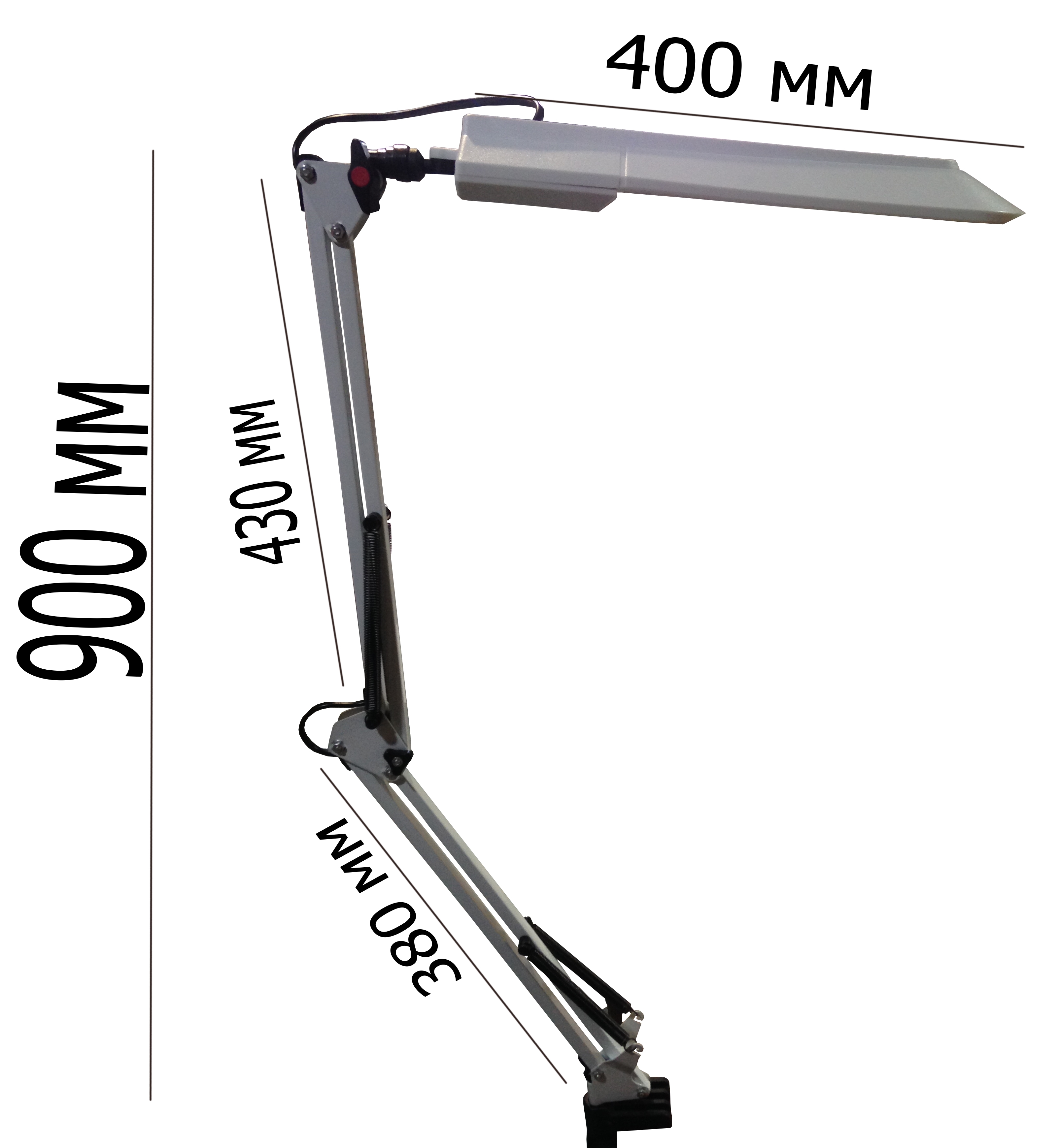 Лампа настільна Lumano LED LU-079-900 на струбцині 8W Білий (000016931) - фото 2 Лампа настільна Lumano LED LU-079-900 на струбцині 8W Білий (000016931) - фото 2