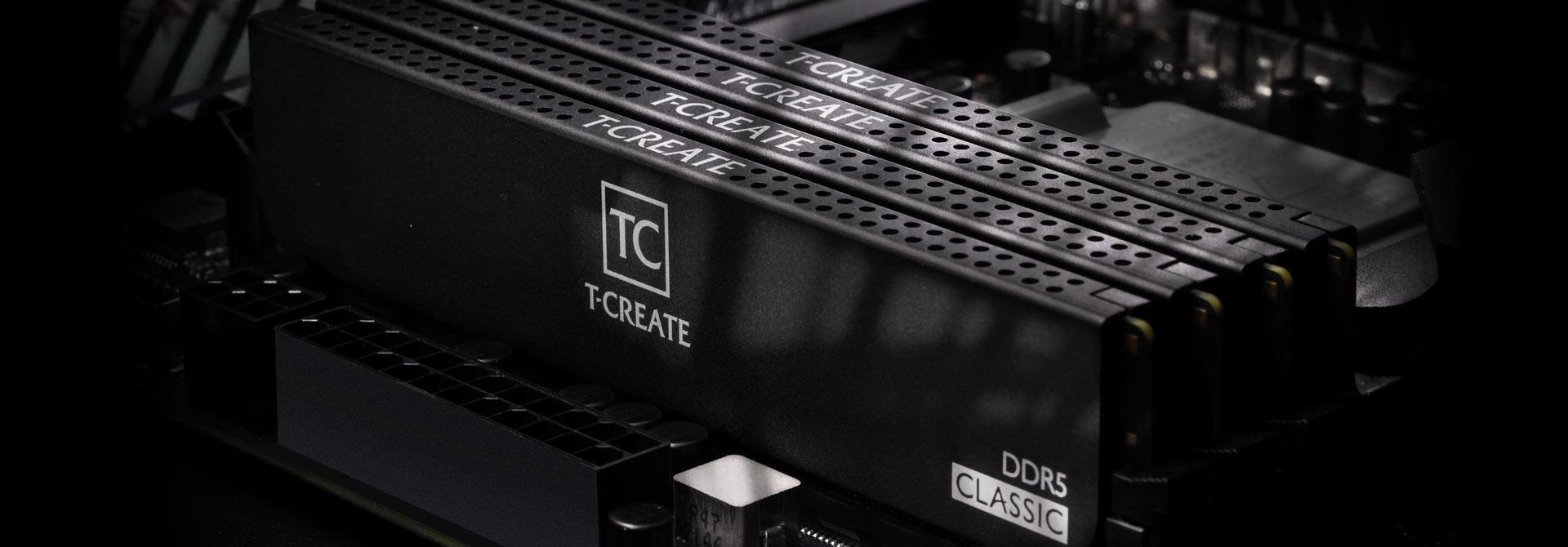 Оперативна пам'ять Team 32 GB/2x16GB DDR5 5600 MHz T-Create Classic (CTCCD532G5600HC46DC01) - фото 3 Оперативна пам'ять Team 32 GB/2x16GB DDR5 5600 MHz T-Create Classic (CTCCD532G5600HC46DC01) - фото 3