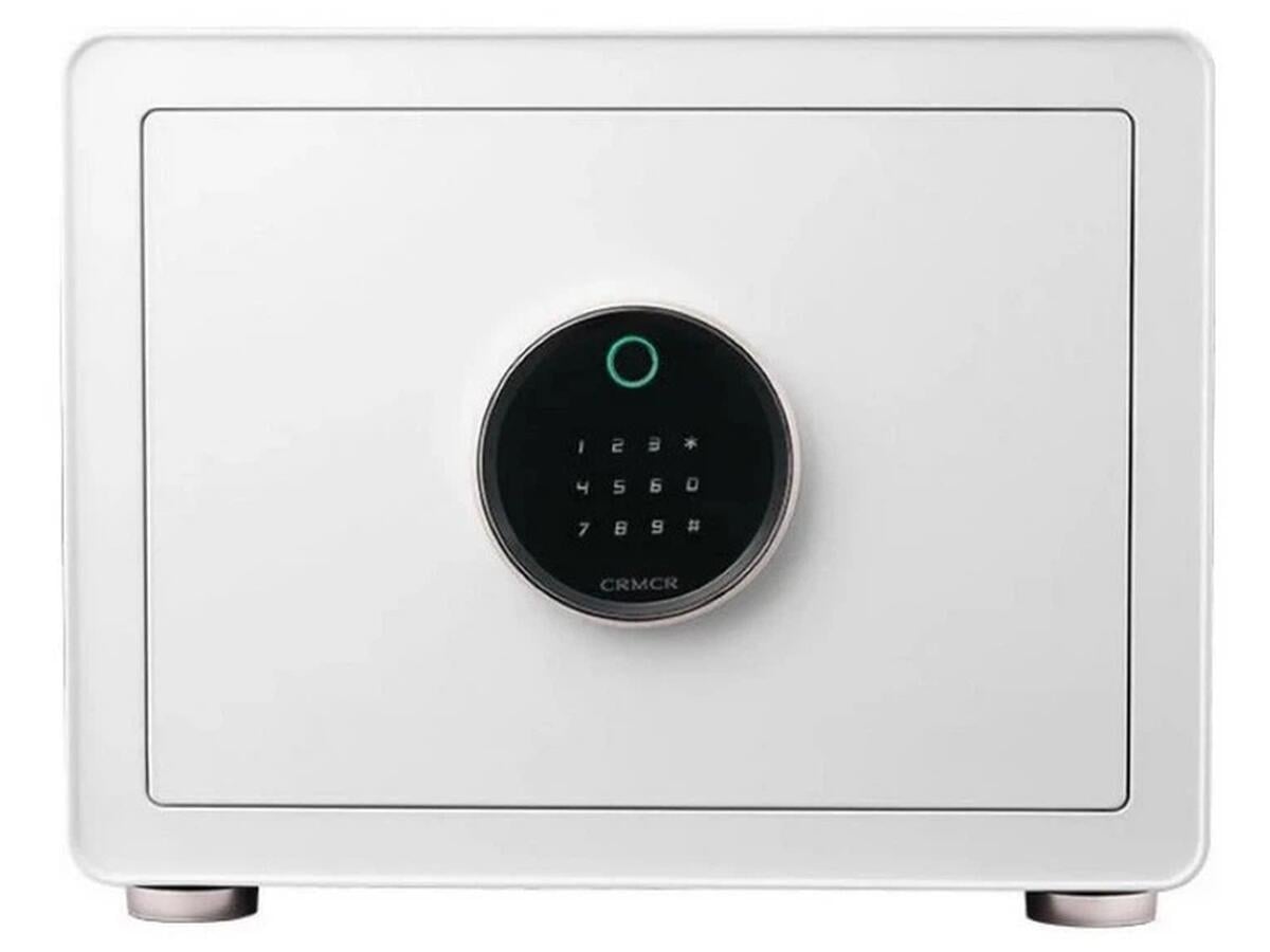 Сейф зі сканером відбитка пальця CRMCR BGX-X1-45MP White (2932374633)