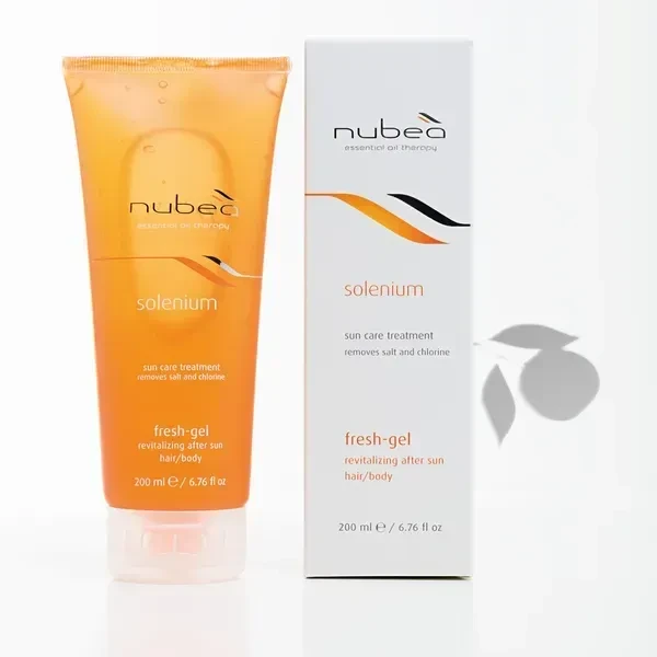 Фреш-гель очищувальний для волосся та тіла Nubea Solenium 200 мл (2613349950)