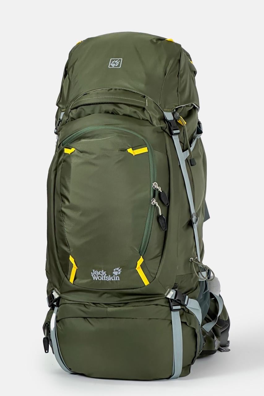 Туристический рюкзак Jack Wolfskin Denali Men 70 л Хаки (2143911138)