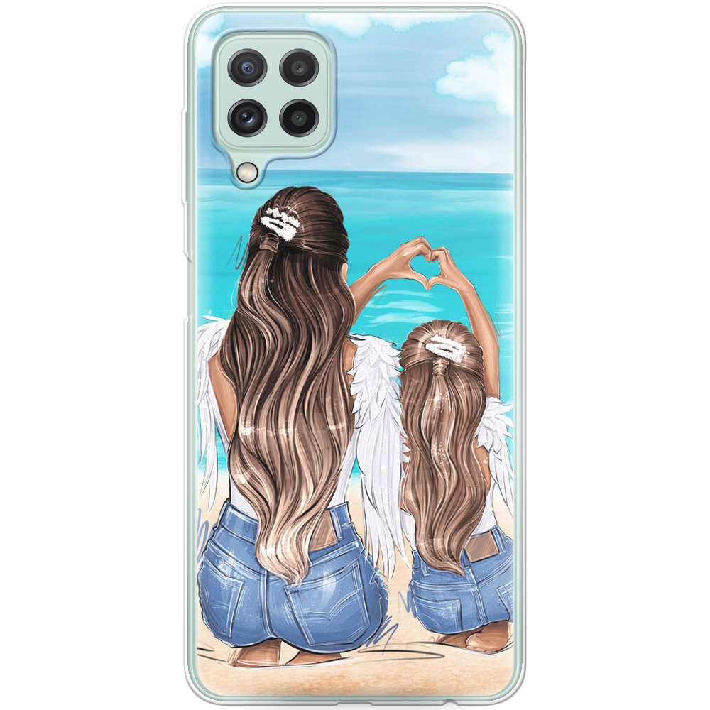 Чехол BoxFace Samsung M325F Galaxy M32 Family Vacation Прозрачный силикон (42962-up2380-42748)