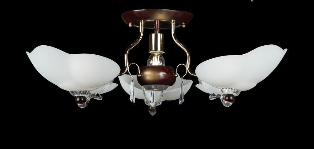 Люстра с плафонами Ray L9272/3+1 BRD (IR005950) Люстра с плафонами Ray L9272/3+1 BRD (IR005950)