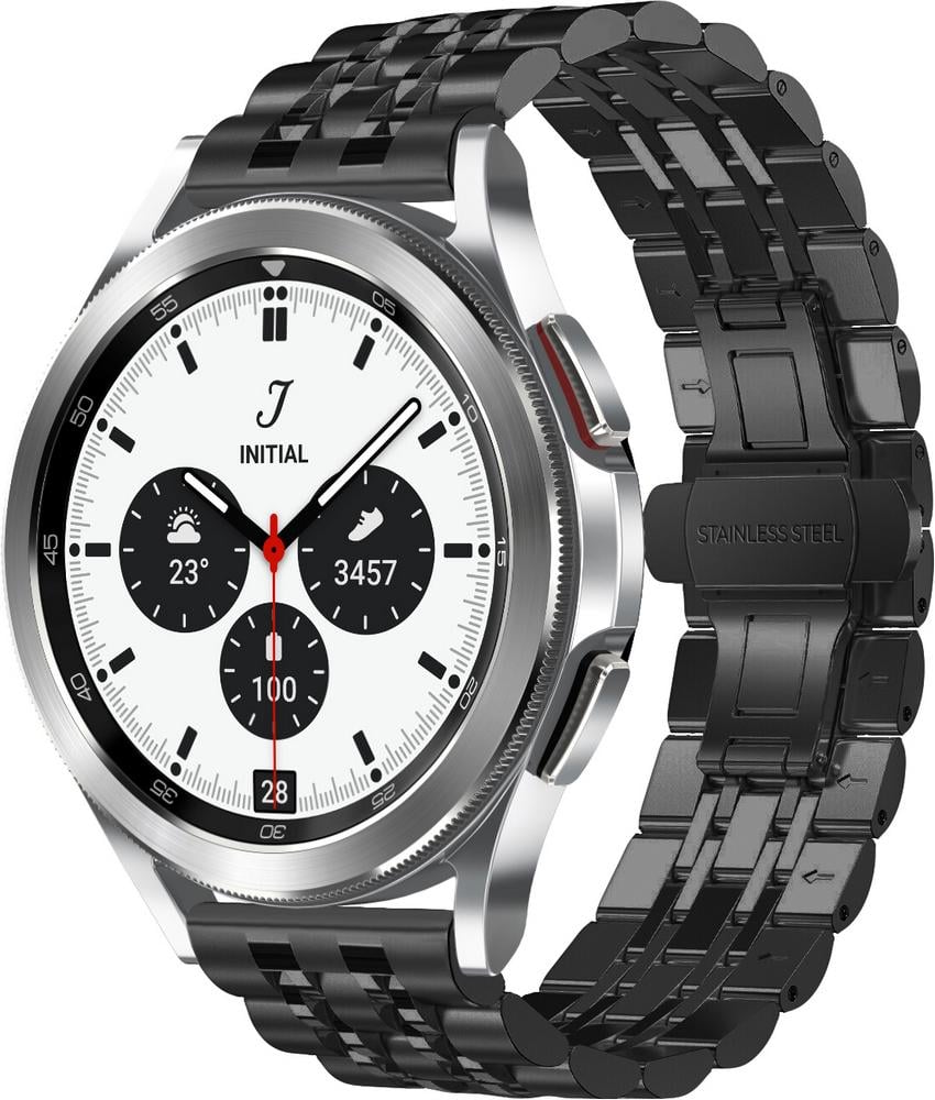 Металлический Ремешок Spinye для Galaxy Watch 4 Classic 42 мм Black (26992-2B)