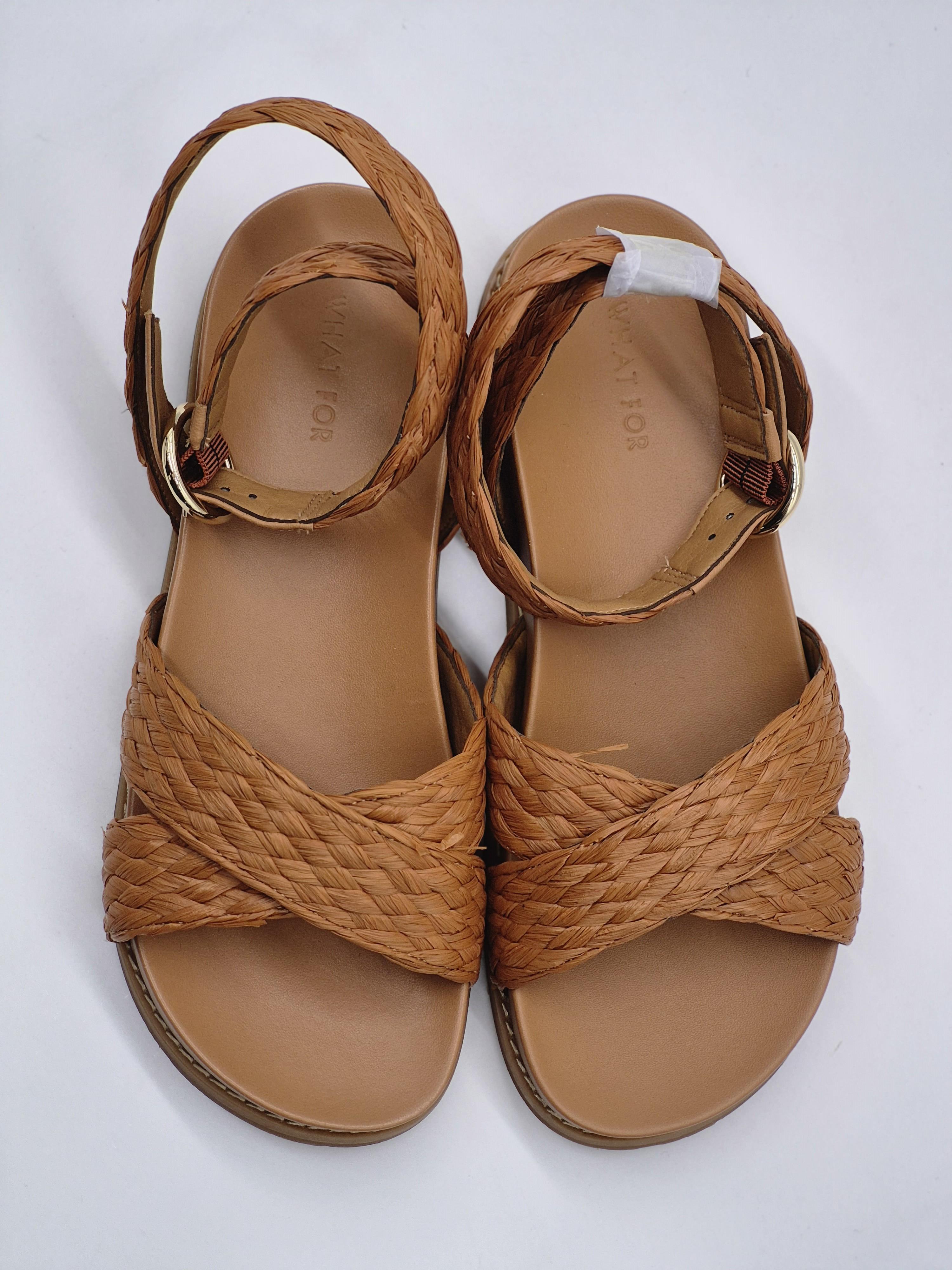 Босоніжки жіночі What For CORAL р. 36 Dark Camel - фото 3 Босоніжки жіночі What For CORAL р. 36 Dark Camel - фото 3