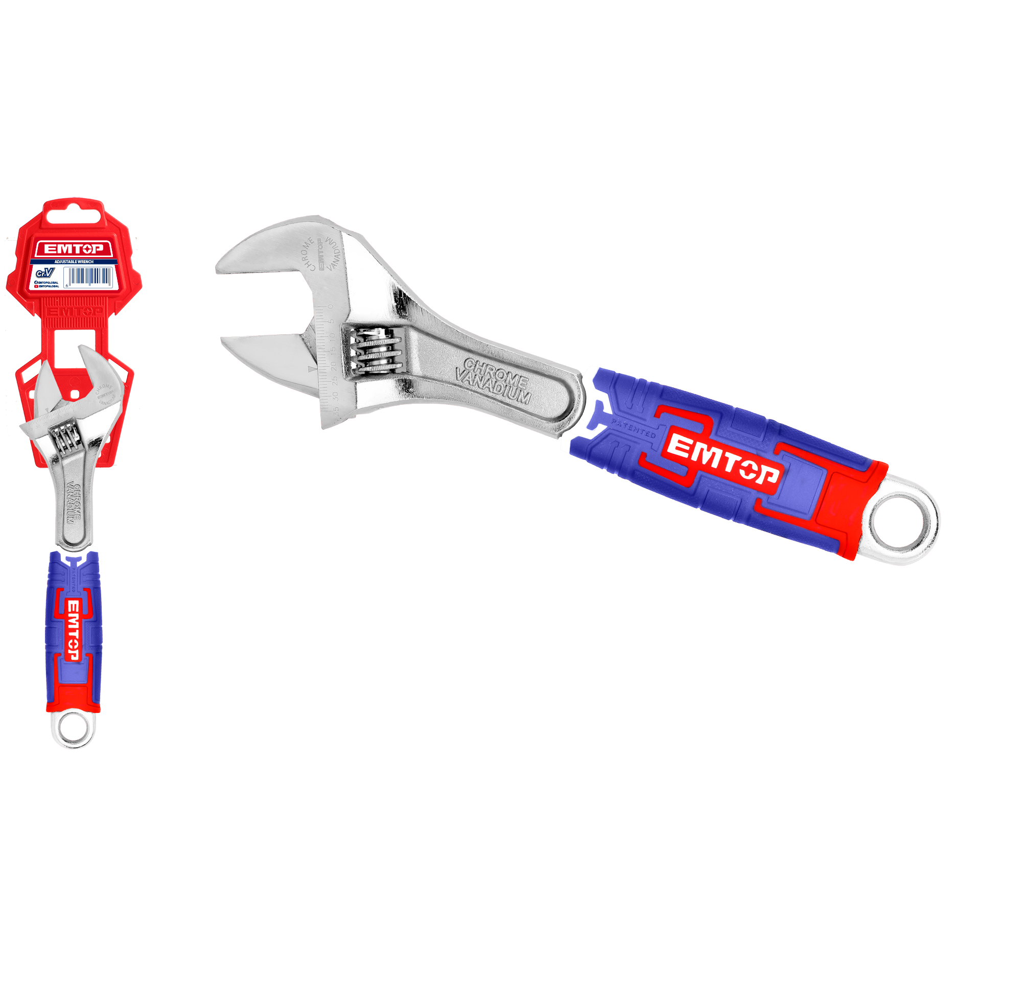 Ключ разводной EMTOP EAWH130601