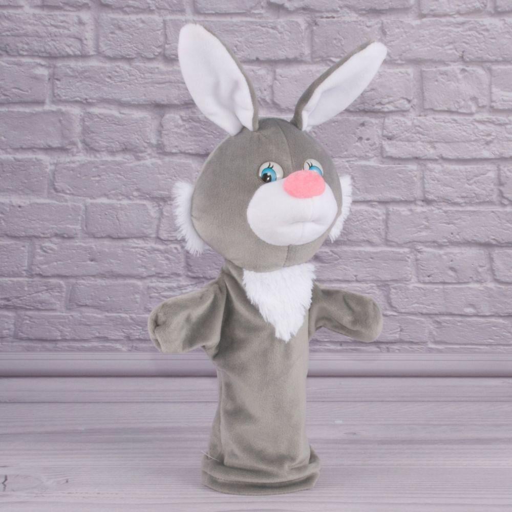 Рукавиця Копіца Зайченя для лялькового театру 34 см (00601) - фото 2