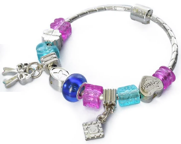 Браслет дитячий Metr+ з бісером Різнокольоровий (AD-114-P-2) Браслет дитячий Metr+ з бісером Різнокольоровий (AD-114-P-2)